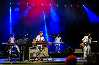 General Elektriks performing at the Jubilee-Festival 25 years Förderverein Kultur im Café Hahn at the fortress Ehrenbreitstein, Koblenz on 01.09.2018