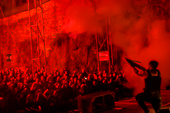 Voelkerball_2015-09-27_048.jpg : V&ouml;lkerball beim REFUGEE AID Benefiz-Festival am 27.09.2015 auf Festung-Ehrenbreitstein, Bild 48/55